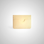 Ami Paris Beige Card Holder Case | ami_SE397